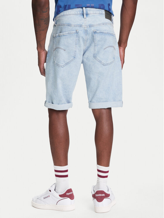 G-Star Raw G-Star Raw Džínsové šortky Mosa D24430-D549 Modrá Regular Fit