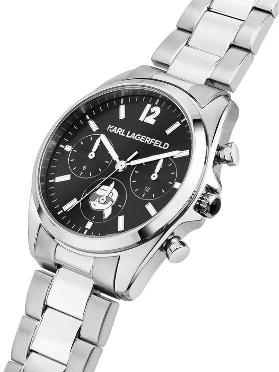 KARL LAGERFELD KARL LAGERFELD Käekell R0553101504 Hõbedane