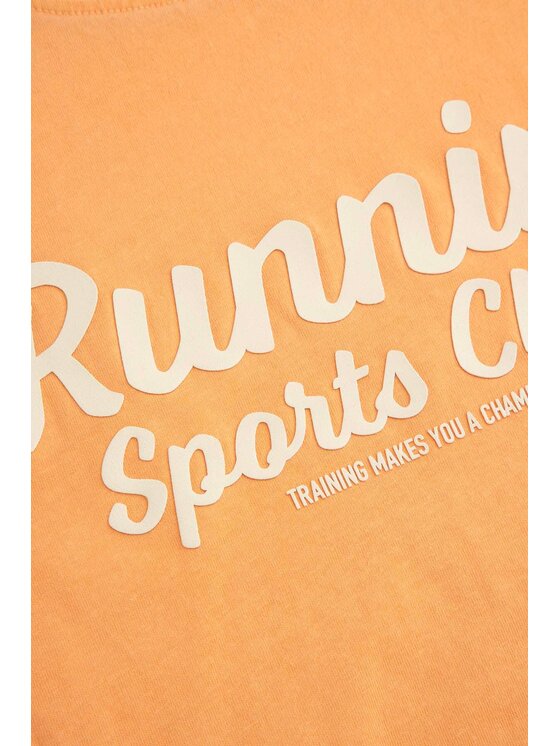 Coccodrillo Coccodrillo T-Shirt WC6143205IBJ-006 Oranžová Regular Fit