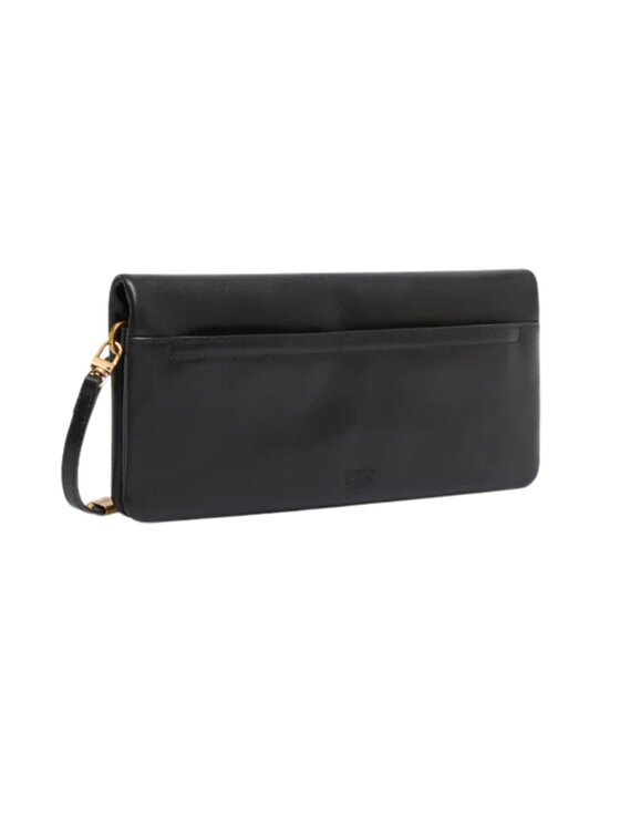 PINKO PINKO Torebka Pochette a tracolla media Love Bag Click Soft Horizontal in pelle Czarny