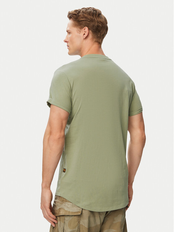 G-Star Raw G-Star Raw T-krekls Lash D16396-B353 Zaļš Regular Fit