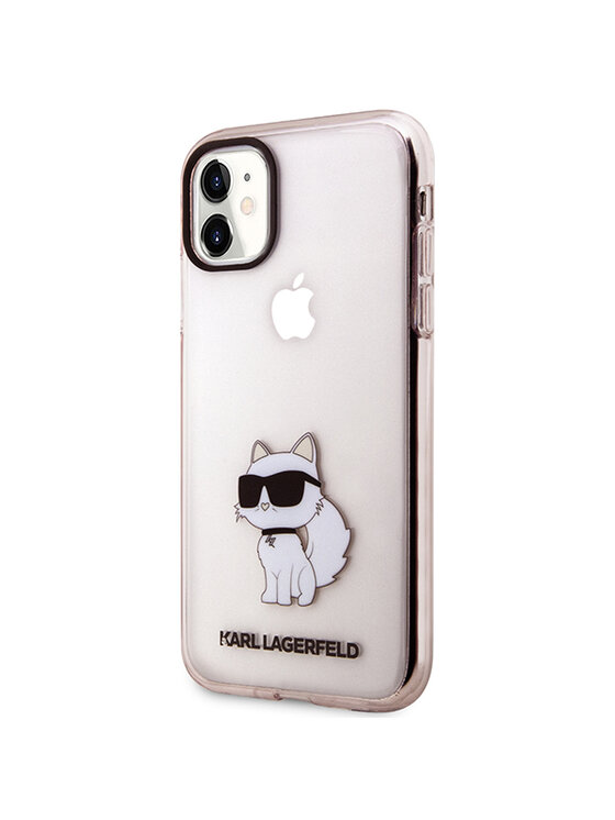 KARL LAGERFELD KARL LAGERFELD Etui na telefon Ikonik Choupette Różowy