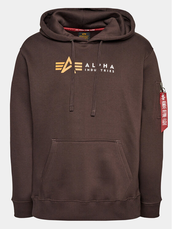 Alpha Industries Jopa Label 118331 Rjava Regular Fit