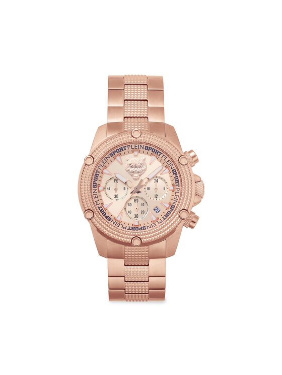 Plein Sport Plein Sport Часовник Hurricane PSDBA1123 Златист