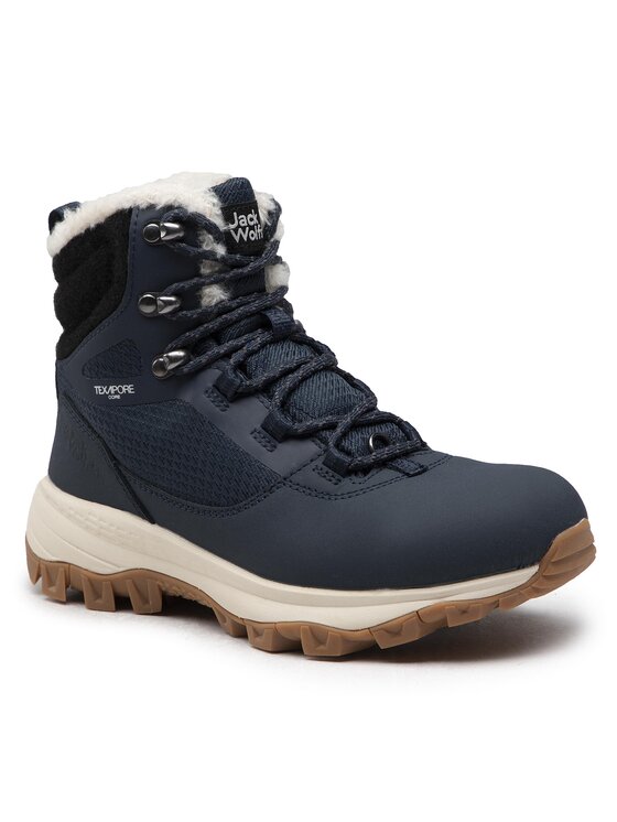 Jack Wolfskin Jack Wolfskin Pārgājienu apavi Everquest Texapore High W 4053591 Tumši zils