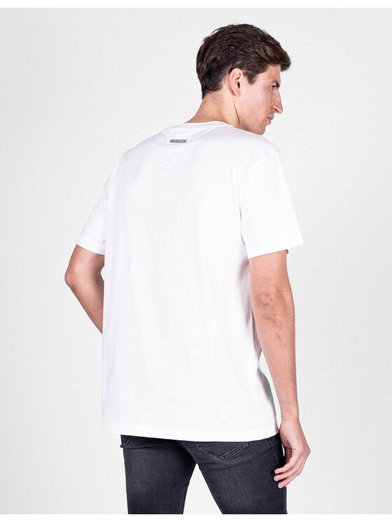 Les Hommes Les Hommes T-Shirt LJT224-710P | Logo Λευκό Regular Fit