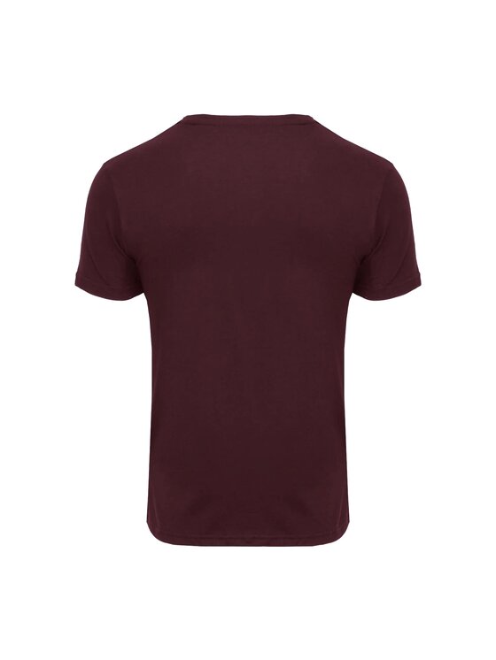 Alpha Industries Alpha Industries Tričko AI.188505-21-3XL Bordová Basic Fit
