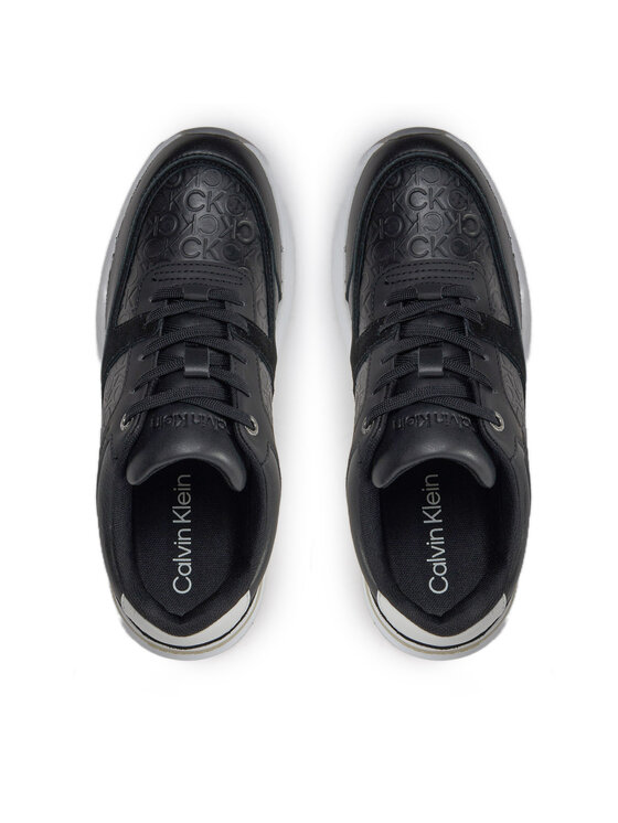 Calvin Klein Calvin Klein Αθλητικά Elevated Runner - Mono Mix HW0HW01869 Μαύρο