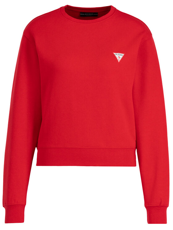 Guess Guess Sweatshirt Basic W94Q29 K8RS0 Rot Regular Fit