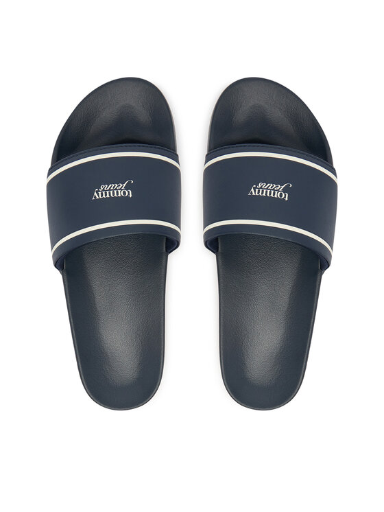 Tommy Jeans Tommy Jeans Pantoletten Tjw Poolslides EN0EN02976 Dunkelblau