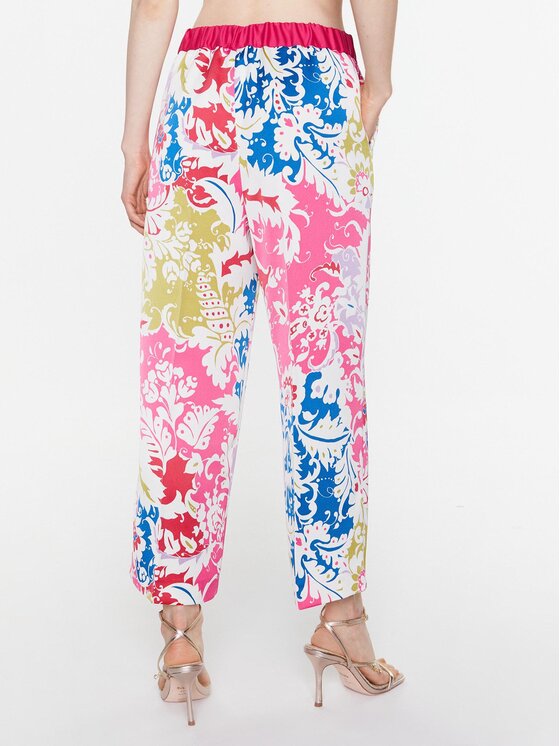 Pantaloni di tessuto Irlanda 71311523 Multicolore