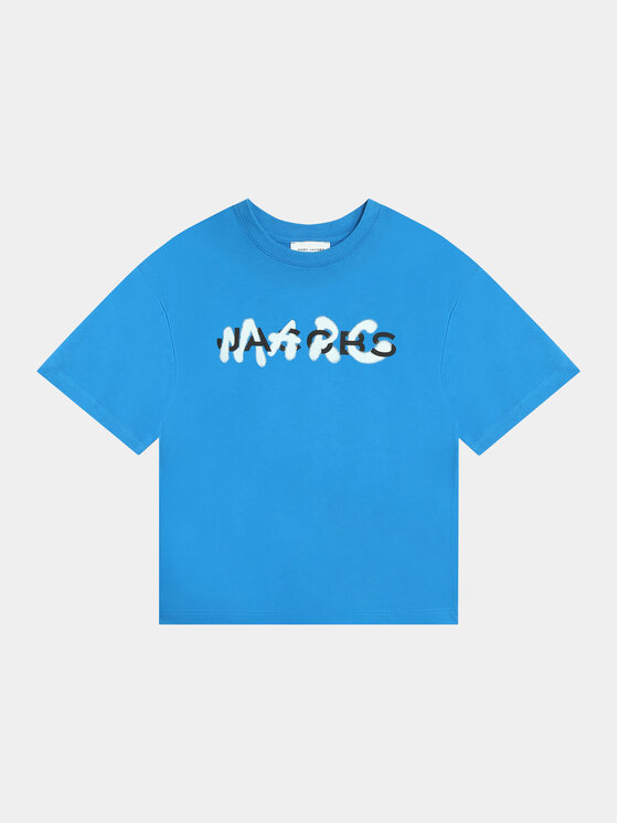 Marc Jacobs Marc Jacobs Tričko W60212 D Modrá Regular Fit