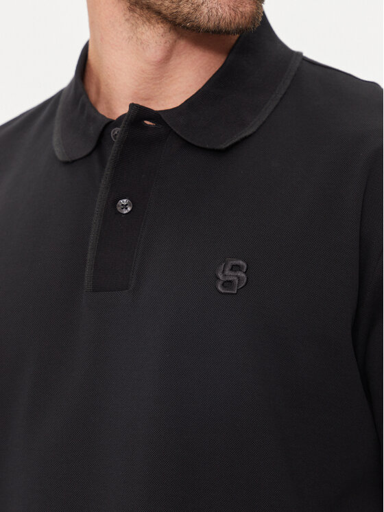 BOSS Boss Polo Parlay 210 50512112 Czarny Regular Fit