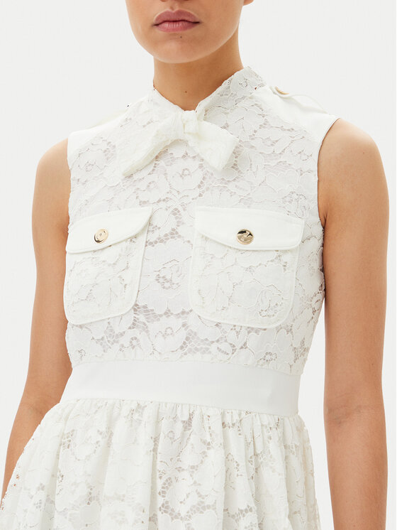 ARTIGLI ARTIGLI Kokteilinė suknelė ACAB000749 Balta Regular Fit