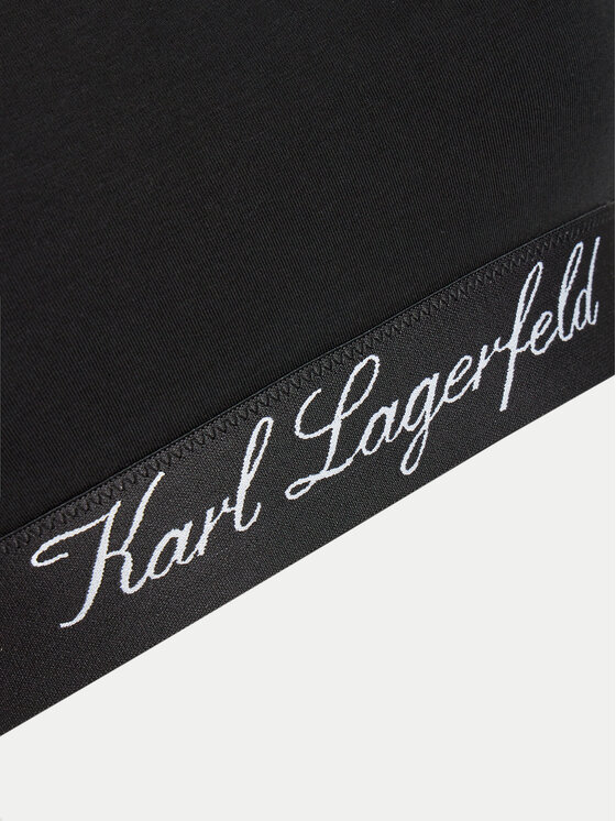 KARL LAGERFELD KARL LAGERFELD Σουτιέν τοπ 240W2129 Μαύρο