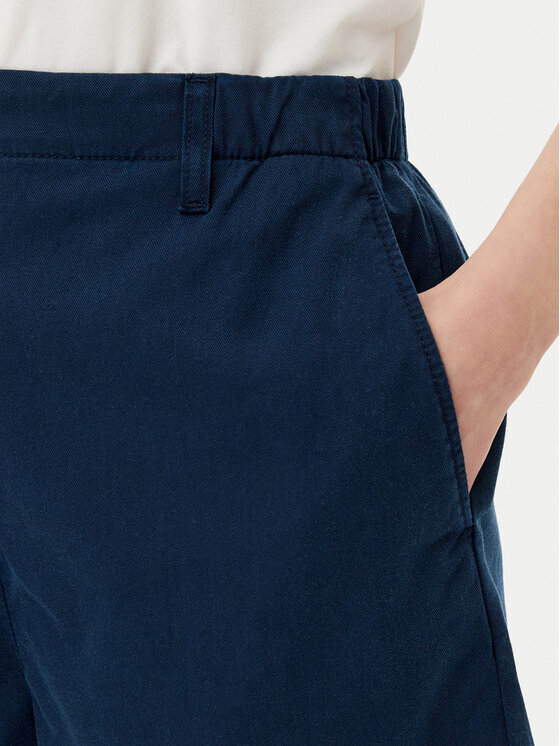 Tommy Hilfiger Tommy Hilfiger Bavlnené šortky WW0WW44762 Tmavomodrá Regular Fit