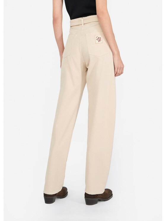 Liu Jo Liu Jo Pantaloni di tessuto MF5298T115A20304 Beige Regular Fit