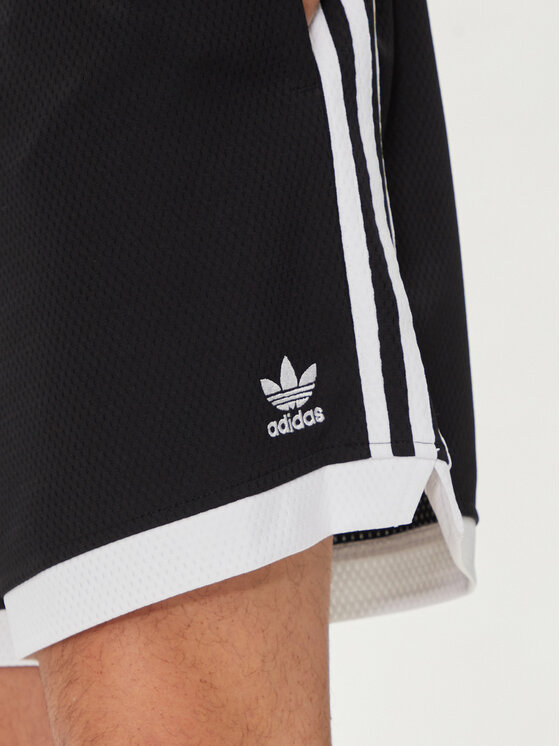adidas adidas Sportske kratke hlače Mock Eyelet IZ4800 Crna Regular Fit