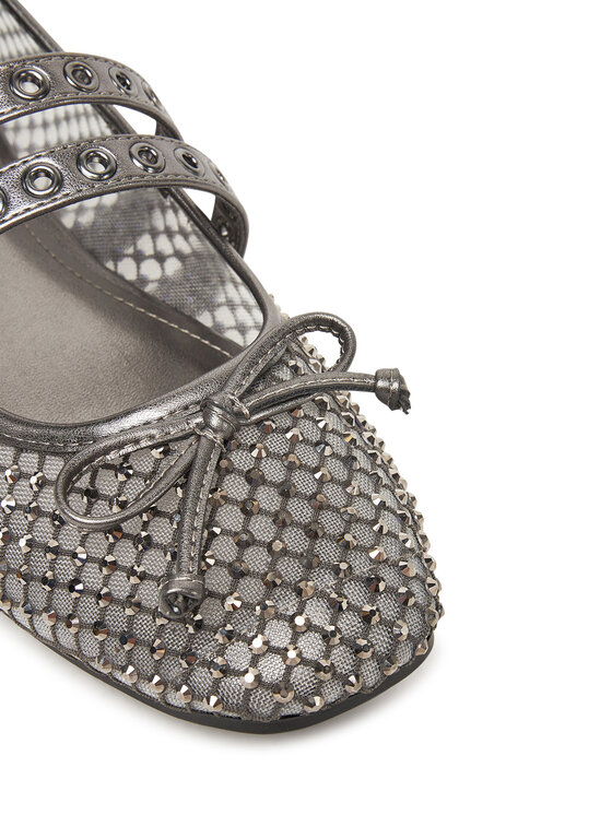 Guess Guess Baleriny FLJKNN FAB02 Srebrny