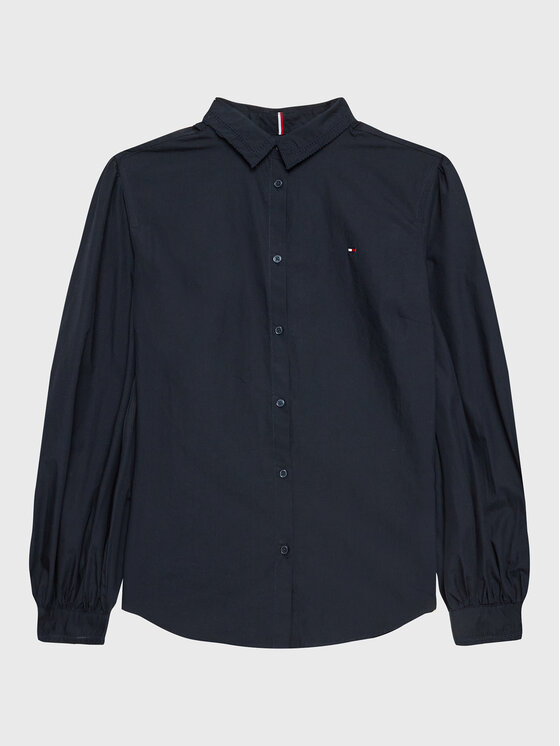 Tommy Hilfiger Tommy Hilfiger Cămașă KG0KG07030 D Bleumarin Regular Fit