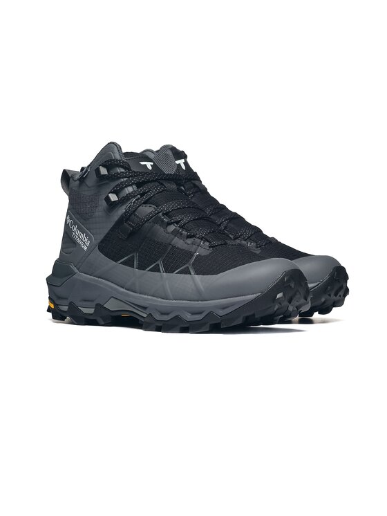 Columbia Columbia Trekkingi Peakfreak Titanium OutDry Mid 2165771010 Czarny