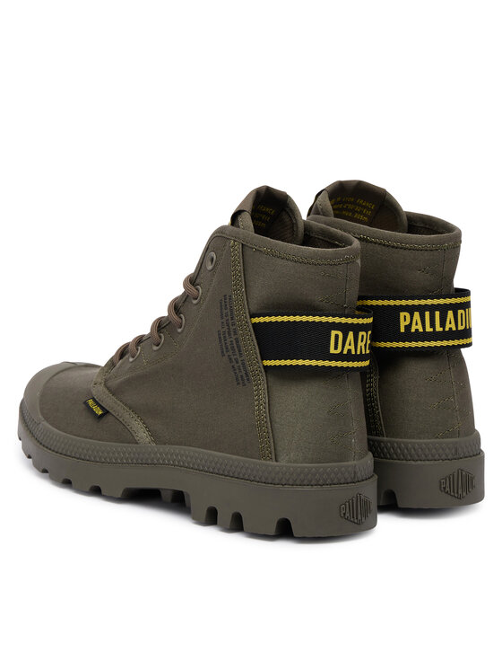 Palladium Palladium Pohodni čevlji Pampa Hi Dare Ii 79514-325-M Zelena