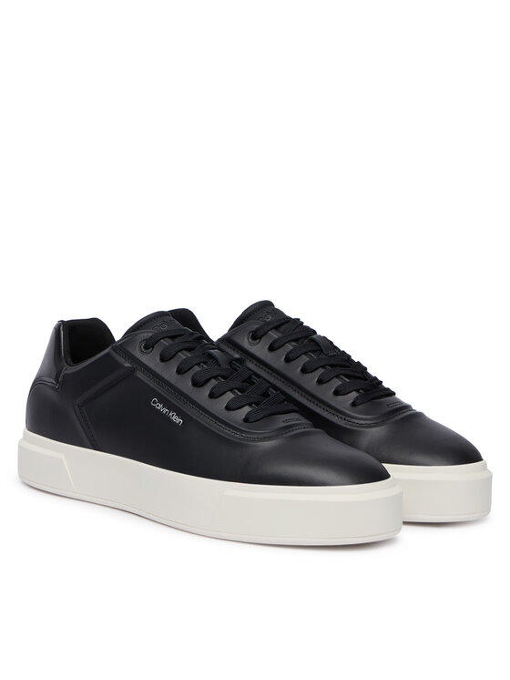 Calvin Klein Calvin Klein Sneakers Basket Cups Oxf Lup Hf Lth YM0YM01452 Nero