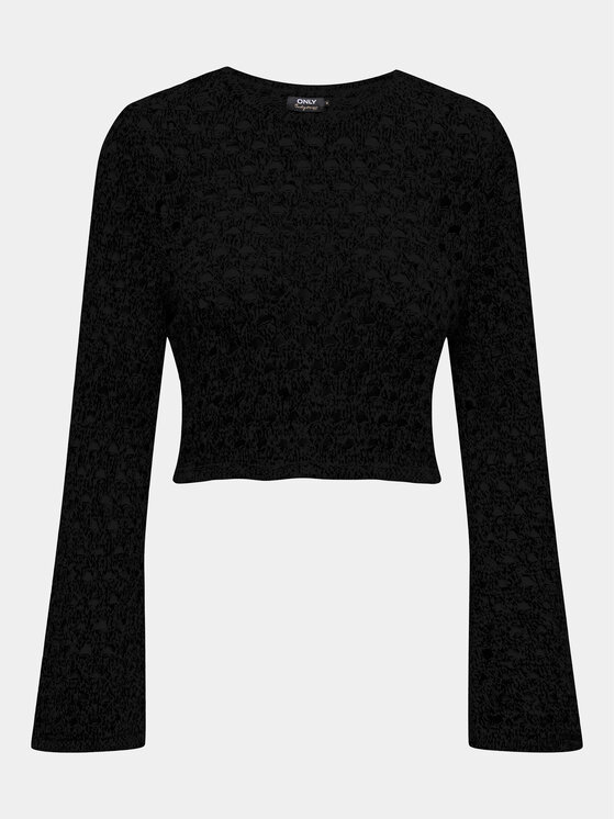 ONLY ONLY Pulover Emina 15309502 Črna Regular Fit