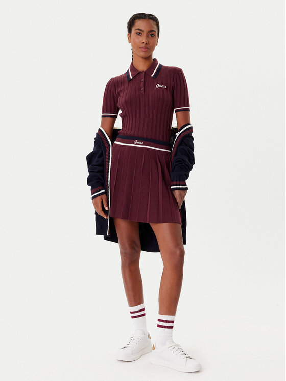 Guess Guess Maglione V5BP04 Z1152 Bordeaux Regular Fit