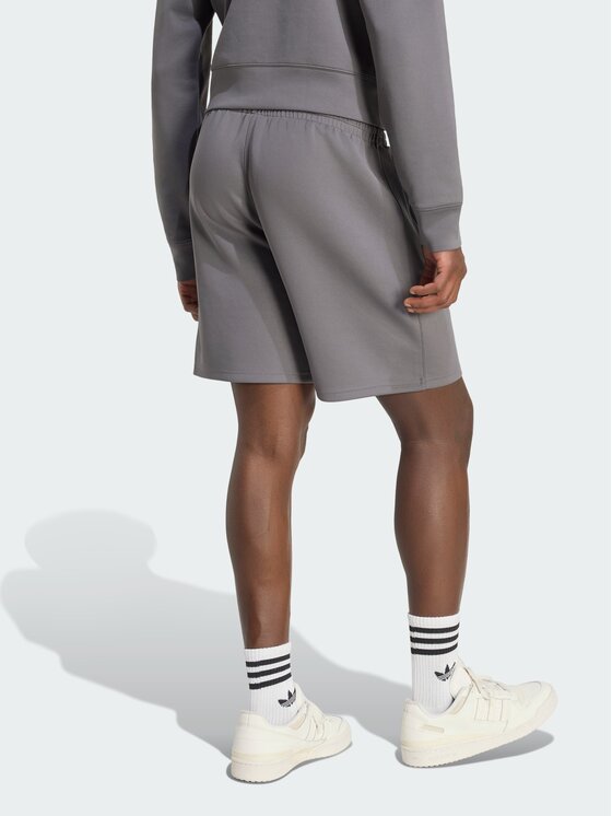 adidas adidas Szorty materiałowe 169737 Szary Regular Fit