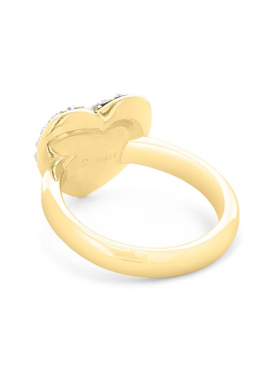 Guess Guess Prsteň JUBR04 034JW Zlatá