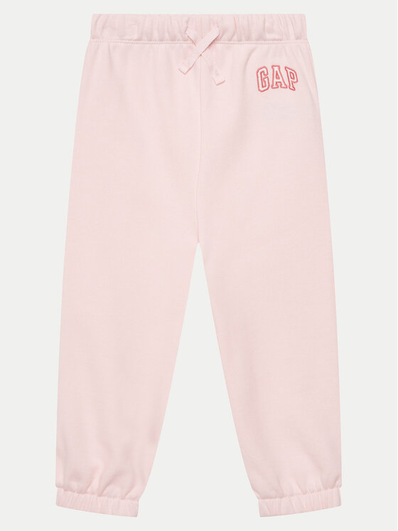 Gap Teplákové nohavice 743507-02 Ružová Relaxed Fit