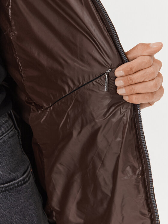 Hetregó Hetregó Μπουφάν πουπουλένιο Hanna 8M602F 22WD02 Καφέ Regular Fit