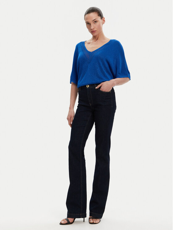 Morgan Morgan Majica 241-MCHRIS Plava Relaxed Fit
