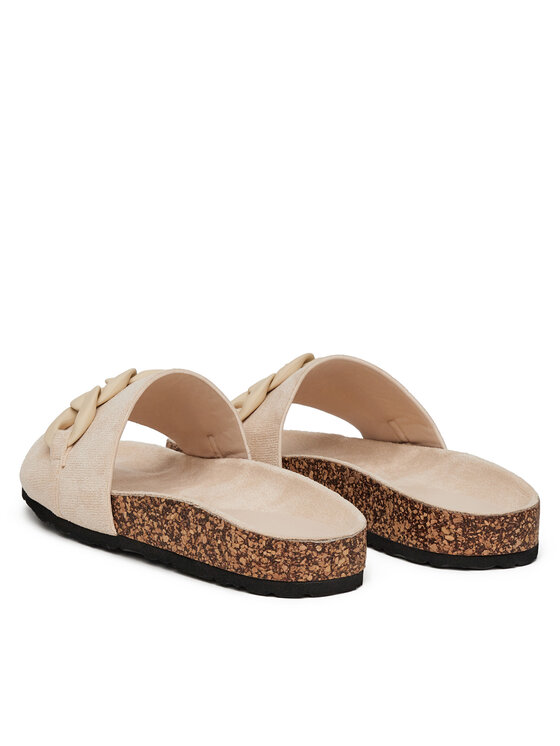 DeeZee DeeZee Pantoletten S113 Beige