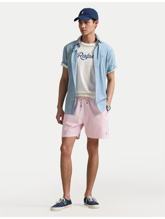Polo Ralph Lauren Polo Ralph Lauren Kupaće gaće i hlače 710957784004 Ružičasta Classic Fit