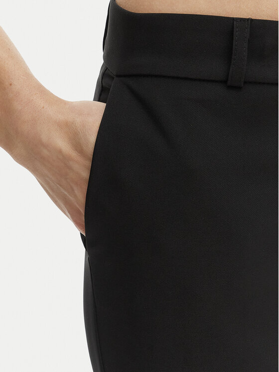 Rinascimento Rinascimento Stoffhose CFC0128638003 Schwarz Slim Fit