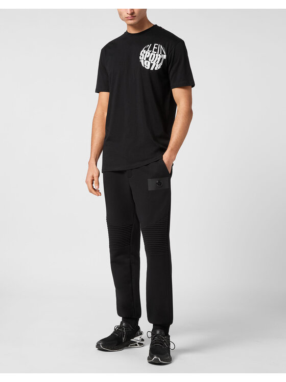 Plein Sport Plein Sport T-Shirt 14269 Czarny Regular Fit