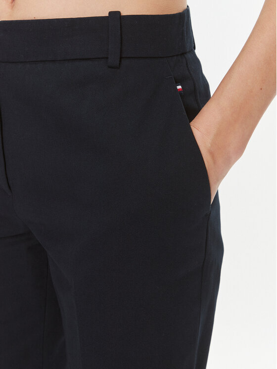 Tommy Hilfiger Tommy Hilfiger Chinos kelnes Essential WW0WW39866 Tamsiai mėlyna Slim Fit