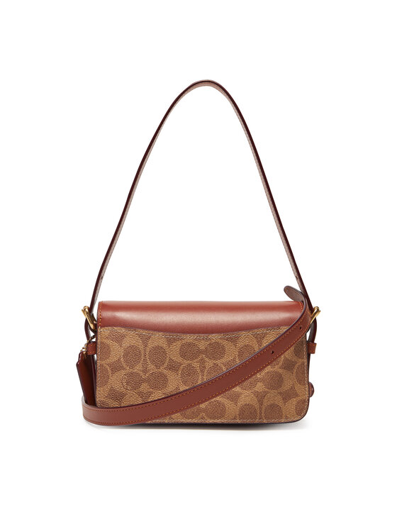 Coach Coach Torebka Zoe CAM19 B4XHG Brązowy