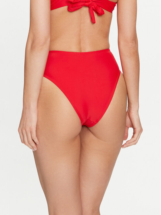 4F 4F Dół od bikini 4FWSS24UBKBF043 Czerwony
