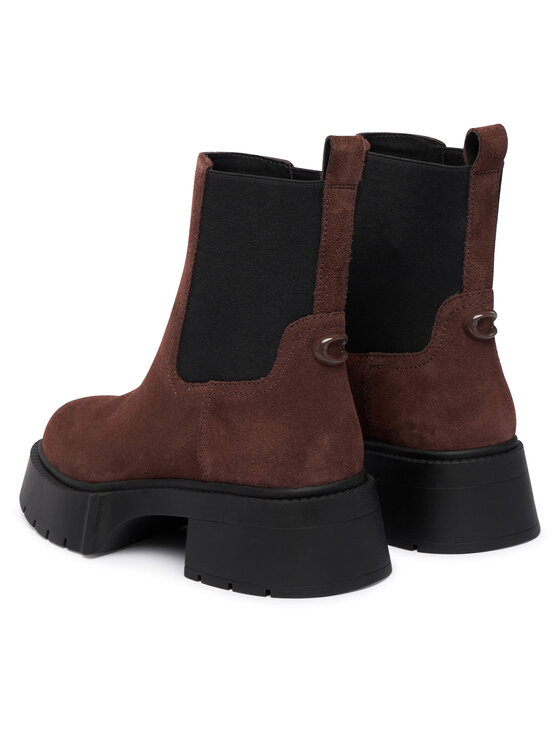 Coach Coach Klassische Stiefeletten Leah Platform CCH89 Braun