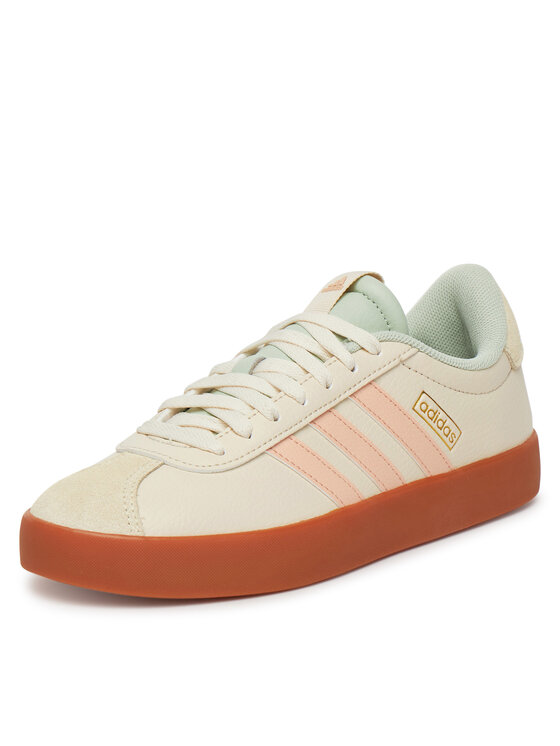 adidas adidas Sneakersy VL COURT 3.0 JP5348 Beżowy