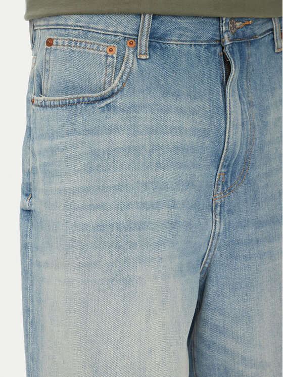 Only & Sons Only & Sons Pantaloni scurți de blugi Carl 22032958 Albastru Balloon Fit