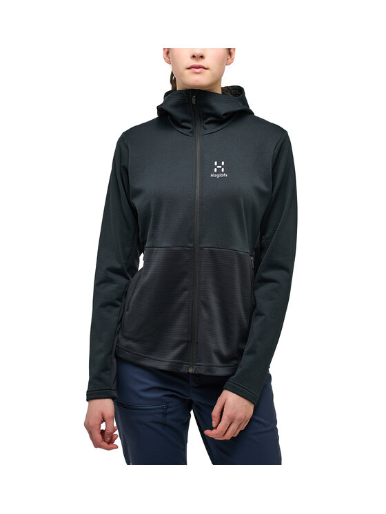 Haglöfs Haglöfs Bluza techniczna Lark Czarny Active Fit