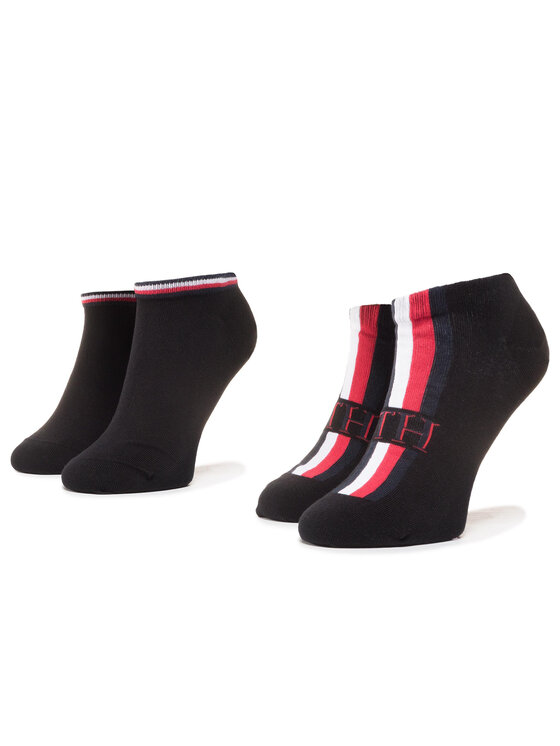 Set di 2 paia di calzini corti unisex Tommy