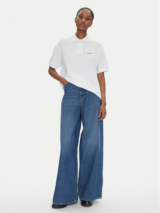 2NDDAY 2NDDAY Poloshirt Aralena 2252248329 Weiß Loose Fit