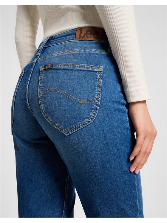 Lee Lee Jeans Marion Straight Blu Straight Leg