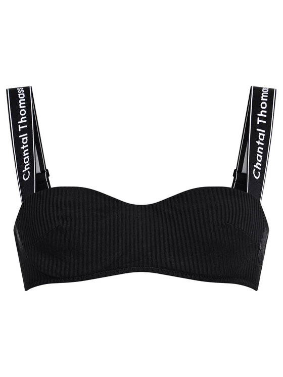 Chantal Thomass Chantal Thomass Сутиен с банели Honore T05C20 Черен
