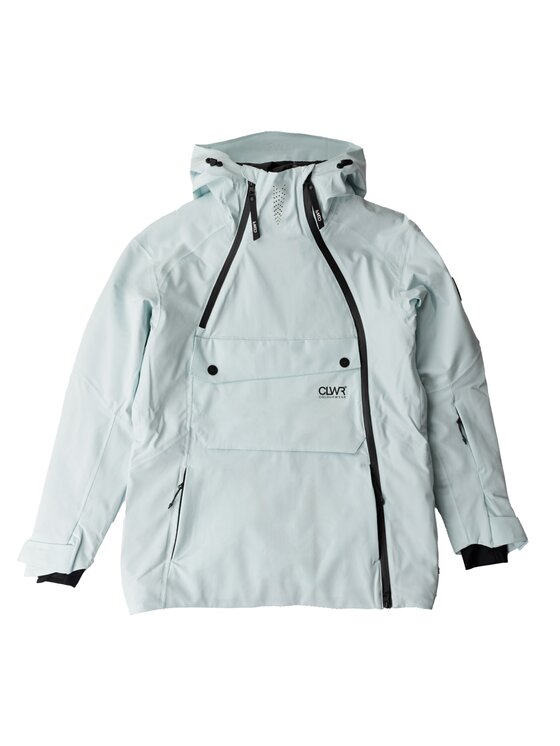 Colourwear Colourwear Kurtka snowboardowa Kurtka snowboardowa damska Colourwear Cake Anorak 2.0 Błękitny Relaxed Fit